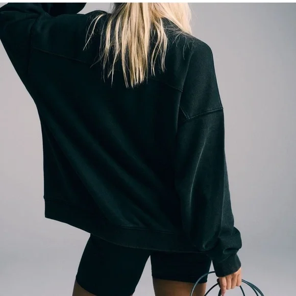 FP movement Intercept Pullover in Washed Black - Picture 2 of 2